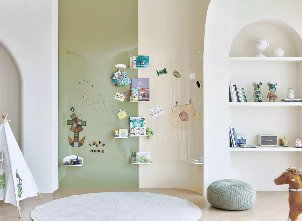 Children’s rooms and learning spaces